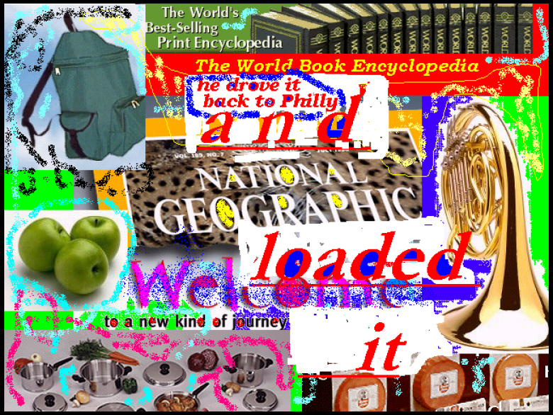 he drove it back to Philly and loaded
        it