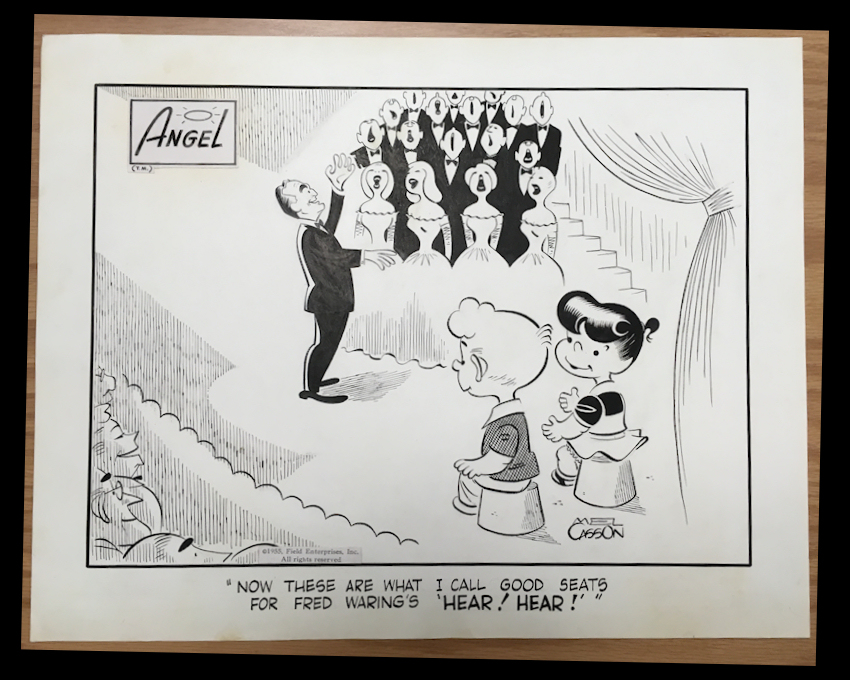 two
                  children attend a concert of Waring and the
                  Pennsylvanians