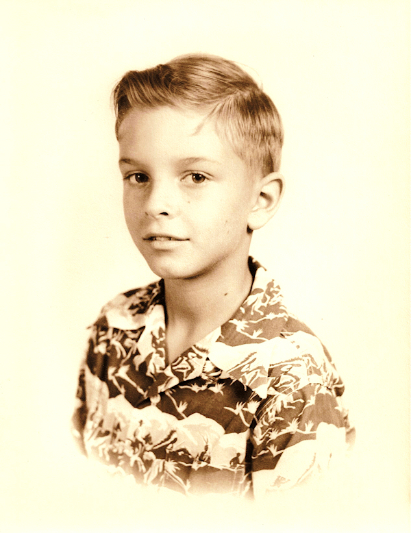 mj looked a little older
                    and wiser by 1951, age 9, as here